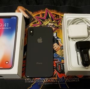 iPhone x 64gb space grey